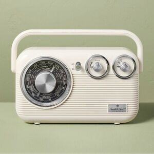 Target Cream Portable Radio